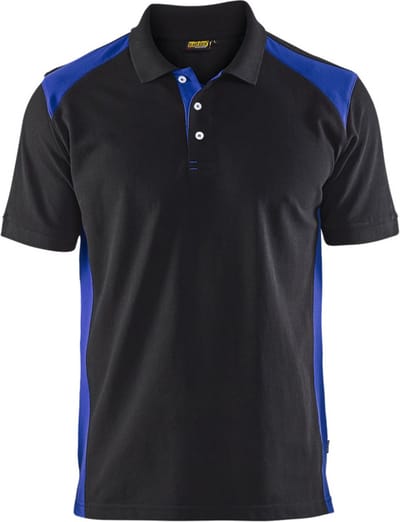 Blåkläder 3324-1050 Poloshirt Piqué Donker marineblauw/Zwart - Maat 4XL
