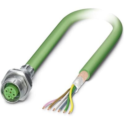 Phoenix Contact 1437627 Sensor/actuator inbouwconnector M12 Aantal polen (sensoren): 5 Bus, inbouw 2.00 m 1 stuk(s)