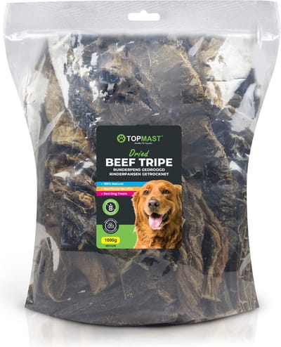 Topmast Pensstaafjes Gedroogd - Kauwsmack - Grootverpakking 2 x 1 KG
