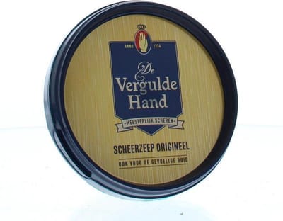 Vergulde Hand Scheerzeeptablet Normaal 75 gr