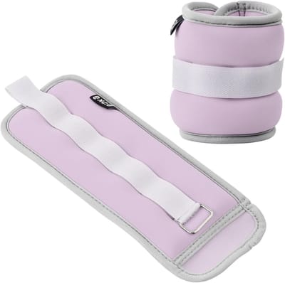 Verstelbare Gewichtsmanchetten voor Enkel en Pols, 0.25/0.5/0.75 kg, Ideaal voor Fitness, Fysiotherapie en Yoga Training