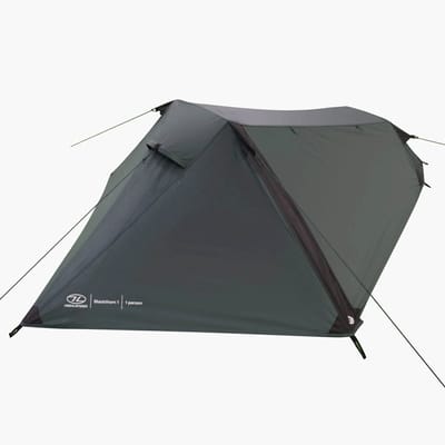 Highlander Blackthorn 1 Lichtgewicht Tent - Groen - 1 Persoons