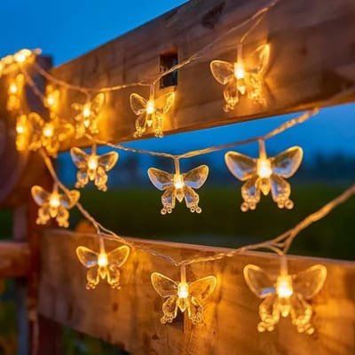 Sfeervolle 3 meter lange LED Fairy Lights met 20 lampjes voor binnen en buiten, ideaal voor kerst, bruiloften en tuinfeesten