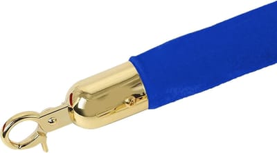Afzetpaal Touw - Medecontrole Touw - Evenementen Organiseren - Luxe Uitstraling - 0.6 Meter - Rood