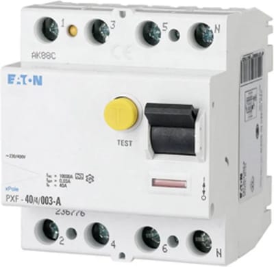 Eaton Aardlekautomaat 40A 4P 30mA - PXF-40/4/003-A
