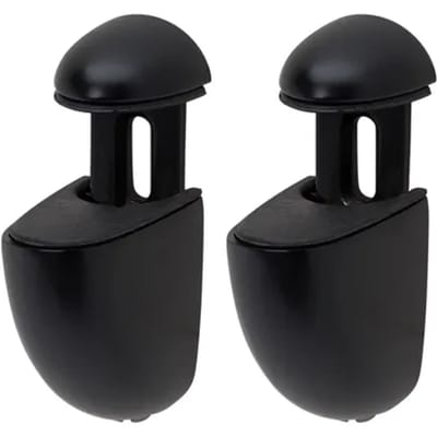 Duraline Plankdrager Clip Select Mini S/2 Mat Zwart