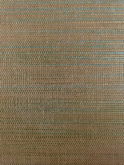 Sisal lauriergroen camel mix