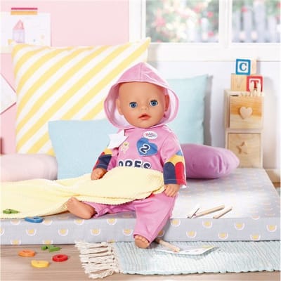 BABY born Kindergarten Speelpakje met Badges - Poppenkleding 36 cm