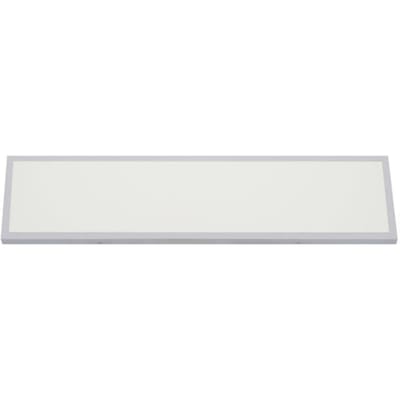 Opbouw LED plafondlamp rechthoek wit 36W (Vgl. 288W) 3000K Dim. 300x1200x40mm