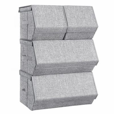 Dailygoody - Stapelbare opbergdoos - Speelgoed organizer - Metalen