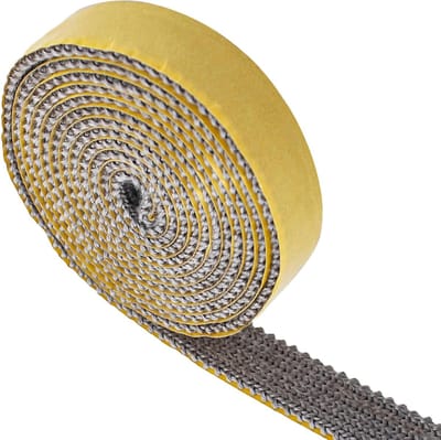 Hoge Temperatuur Oven Deurafdichting Zelfklevend voor Haarden, Kachelpijpen en Schoorstenen (2mm x 15mm x 2m)