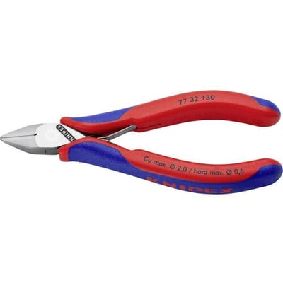 Knipex 77 32 130 Elektronica en fijnmechanica Zijkniptang 130 mm