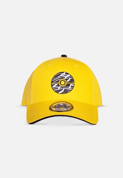 Pokémon Pokéball Cap geel - Katoen - Anime, Fan merch, Film, Gaming, Nintendo, TV-series