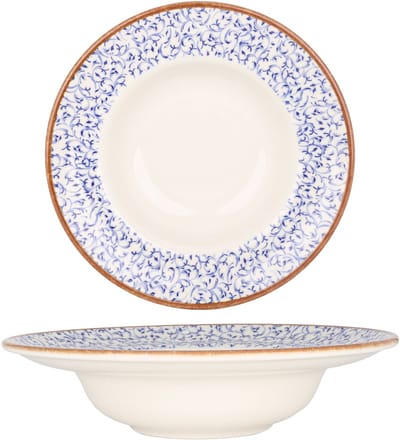 By Bone Pastabord - Edera - Porselein - 27 cm (500cc) - set van 2