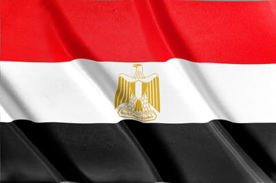 Vlag Egypte | Egyptische vlag |  Alle Afrikaanse vlaggen | 52 soorten vlaggen | 200x100cm