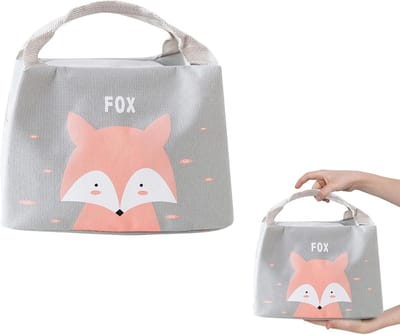 Dailygoods- Lunchtas Geïsoleerd - Lunchtas Kinderen - Koeltas - Picknicktas - Lichtgewicht - Cartoonmotieven - Gevoerde Handgreep - Koeltasje