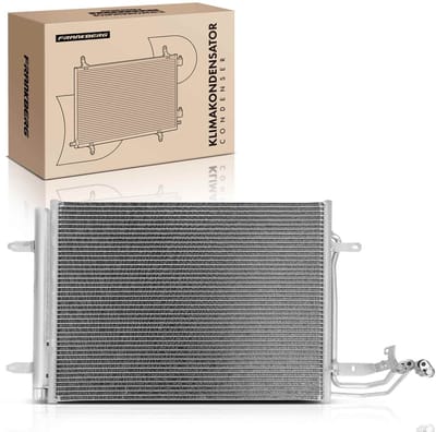 Frankberg 1x Condensator Airco voor VW Caddy III 2C Touran 1T 14L-20L
