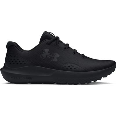 Under Armour UA Charged Surge 4-BLK Heren Sportschoenen - Zwart