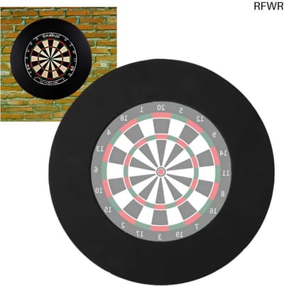 RFWR® Dartboard Surround Beschermende Ring - Wandbescherming Voor Gemiste Worpen - Eenvoudige Montage Voor Binnen & Buiten