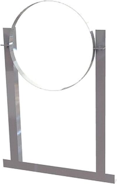 Aluminium dakbeugel voor spirobuis diameter 125mm