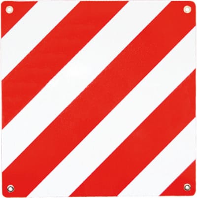 Gevarenplaat Aluminium