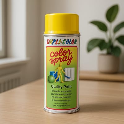 Kunstharskleur EXTRON Modellbau Paletti Geel Spray 400 ml