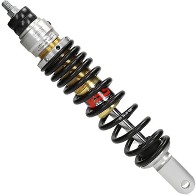 Schokbreker YSS E Serie gasgevuld zwart / goud Piaggio & Vespa 270 mm