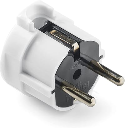 Stekker met Zijuitgang 16A 250V | Veilig en Minimalistisch Design | Kinderbeveiliging