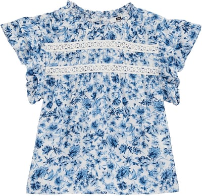 We Fashion Blouse Ice Blue Größe: 98/104 | Hemden Outlet | Unisex | Blau