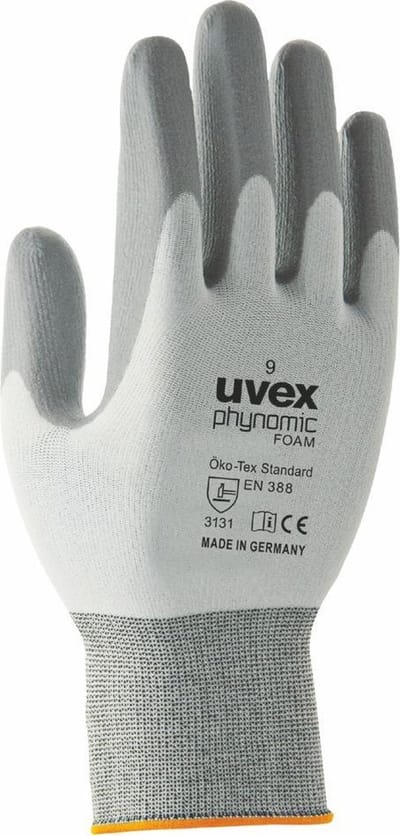 Uvex Phynomic Foam Handschoen maat 9 (L)