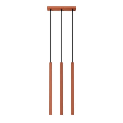 Sollux Lighting Hanglamp Pastelo - G9 - rode oker - staal - 94x30x5cm