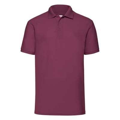 Fruit of the Loom Heren 65/35 Poloshirt (Bourgondië)