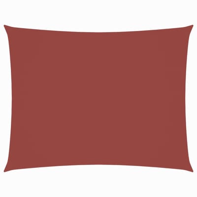 vidaXL - Zonnescherm - rechthoekig - 2x4 - m - oxford - stof - terracottakleur