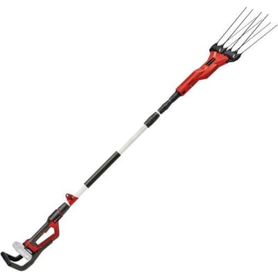 Einhell Accu Olijf-/Fruit Oogsthark GE-FS 18/53 Li Solo - Power X-Change - 18 V/Li-ion - Werkbreedte: 28-53 cm - Lengte geleidesteel: 92 - 182 cm - Incl. draagriem en wandhouder - Excl. accu en lader