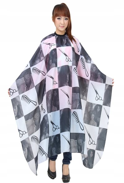 Poniks Kapperscape voor het knippen van haar - Grote Kappersschort - 145x125cm, polyester, gemakkelijk schoon te maken