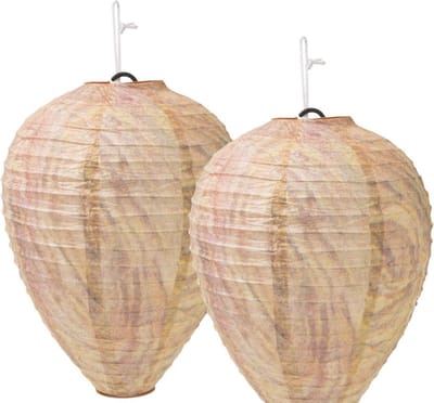 Wespenverjager Pro - 2 Stuks - Wespennest - Wespennest Dummy - Wespen Spray - Wespen Verjagen - Wespenzak - Nep Wespennest