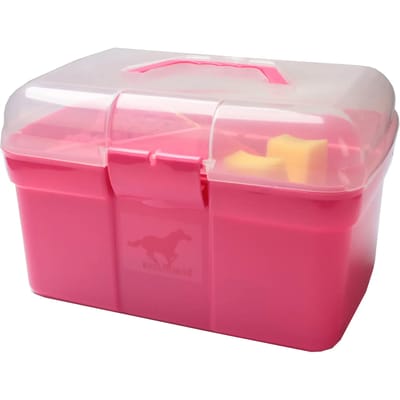 Red Horse - Grooming Box - Poetskist Gevuld - Hot Pink - 10 Delig