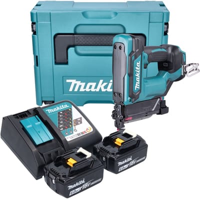 Makita DPT 353 RGJ accu-spijkermachine 18 V 15 - 35 mm + 2x accu 6,0 Ah + oplader + Makpac