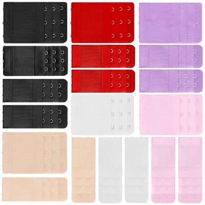 Verlengstuk voor beha, verlengstuk, beha-verlenger, elastische verlenghaakband, nylon beha-bandverlengers voor vrouwen, meerdere maten beschikbaar,Stijl 26