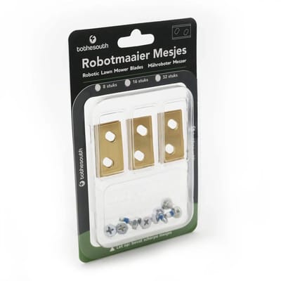 To the South® Robotmaaier Mesjes titanium geschikt voor Robomow RKS1500 - 4 stuks