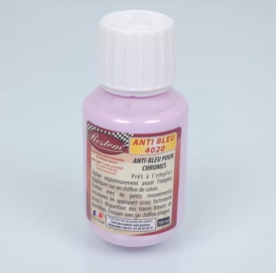 restom anti blauw roestvrij staal chroom restaurateur 4020 100ml voor motor auto vrachtwagen nieuw