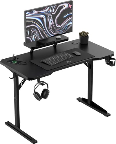 Mark Adler Leader 5.1 - Computerbureau - met plank - met 5V USB-oplader - zwart