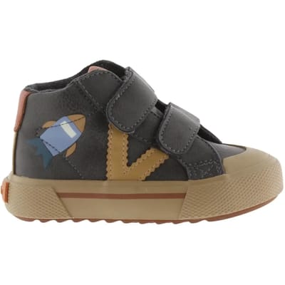 Baby jongens laarsjes Victoria Tribu Efecto Piel Print Espacio & Tiras