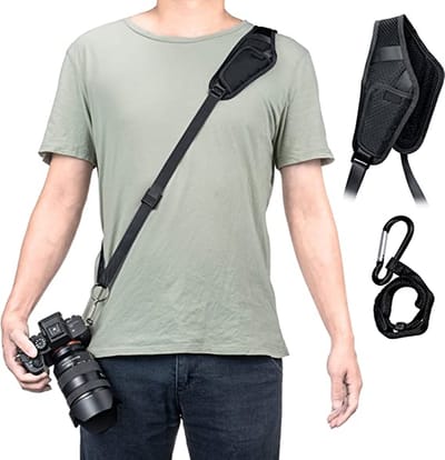 Camerariem snelsluiting verstelbare camera schouderriem camera polsband voor Canon Nikon Sony Fujifilm DSLR SLR