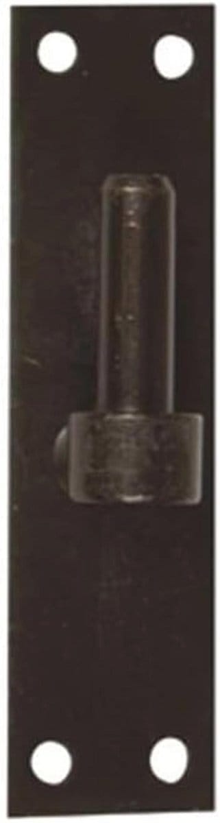Platenspeler met rechte punt - 16mm diameter, 120mm lengte