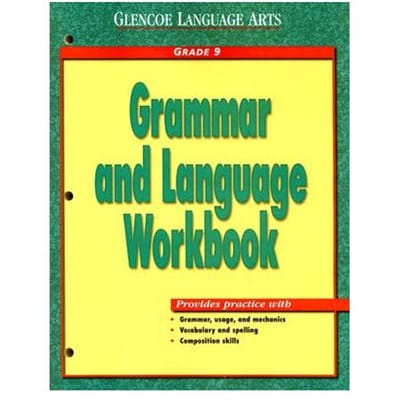 Work Book: Wb Gr9 Grammar & Language - GLENCOE