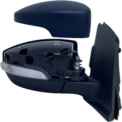 BILMAX Rechter Buitenspiegel Vervanging voor Ford Kuga II C520 | Kuga II C520 Van 2013–2019, Elektrisch Verstelbaar, Handmatig Inklapbaar, Met Richtingaanwijzer, Verwarmd, Gegrond, 6-Pins (Passagierszijde)