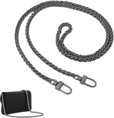 Verstelbare Metalen Tasriem 120 cm - Vervangbare Schouderketting voor Handtassen en Portemonnees