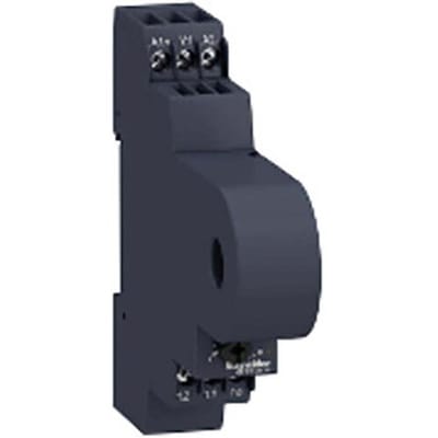 Schneider Electric Zelio control relay for overcurrent detection 2..20a with current trafo 1c/o 5a 24-240vac/dc