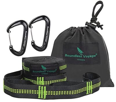 Multifunctionele Hangmatriemen voor Kinderen - 2 Pack - 200 kg Capaciteit - Perfect voor Camping en Buitenactiviteiten